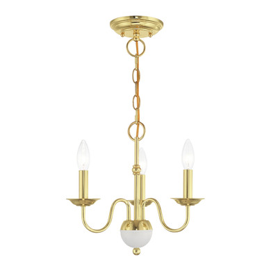 Mini Chandeliers Candle by Livex Lighting ( 107 | 52163-02 Windsor ) 