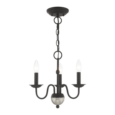 Mini Chandeliers Candle by Livex Lighting ( 107 | 52163-04 Windsor ) 