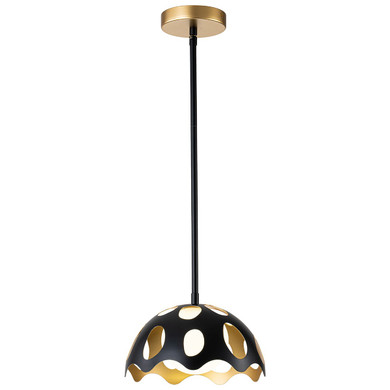 Mini Pendants Metal Shade by Lucas + McKearn ( 175 | PD7369B-10 Pebbles ) 