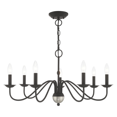 Mid. Chandeliers Candle by Livex Lighting ( 107 | 52167-04 Windsor ) 