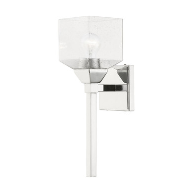 Sconces Single Glass by Livex Lighting ( 107 | 10389-05 Aragon ) 
