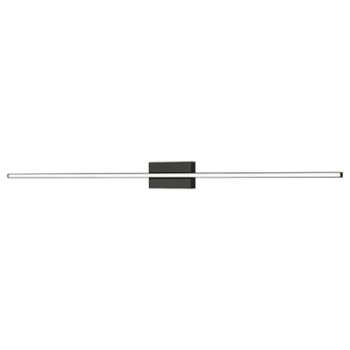 Bathroom Fixtures Cylindrical / Linear by Kuzco Lighting ( 347 | WS18248-BK Vega Minor ) 