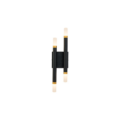 Sconces Quad plus by Kuzco Lighting ( 347 | WS19705-BK Draven ) 