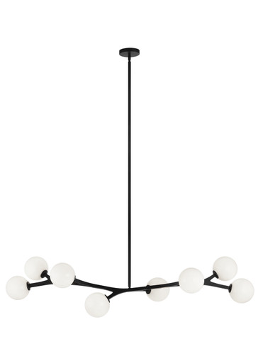 Linear/Island 4 Light + by Matteo Lighting ( 423 | C81508BKOP Rami ) 