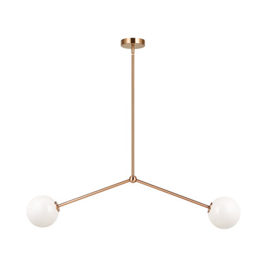 Linear/Island 2 Light Bar by Matteo Lighting ( 423 | C81702AGOP Novo ) 