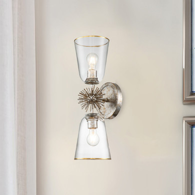 Sconces Double Glass by Lucas + McKearn ( 175 | SC00957S-2 Staring ) 