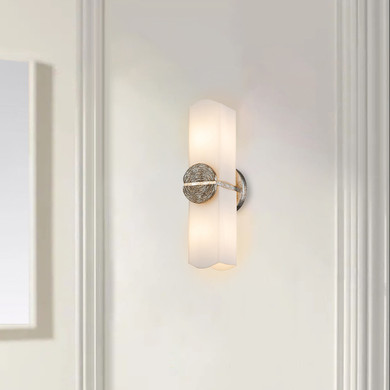 Sconces Single Glass by Lucas + McKearn ( 175 | SC01035S-2 Elan ) 