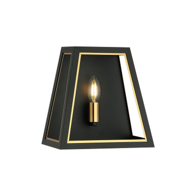 Sconces Single Candle by Matteo Lighting ( 423 | W72101MBAG Rosalie ) 