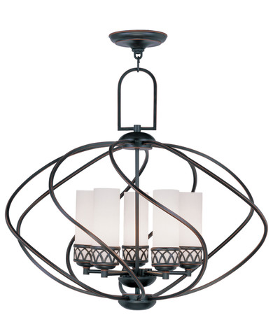 Mid. Chandeliers Sphere by Livex Lighting ( 107 | 4725-67 Westfield ) 