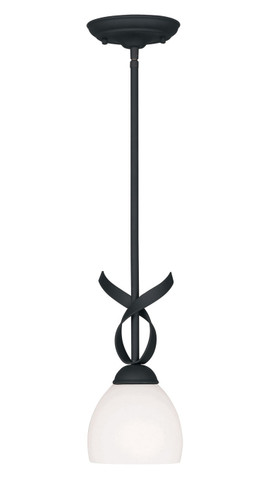 Mini Pendants Glass Down by Livex Lighting ( 107 | 4750-04 Brookside ) 
