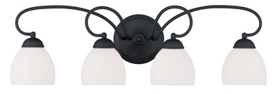 Bathroom Fixtures Four Lights by Livex Lighting ( 107 | 4754-04 Brookside ) 