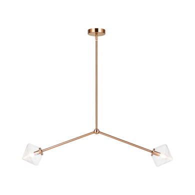 Linear/Island 2 Light Bar by Matteo Lighting ( 423 | C81742AGCL Novo ) 