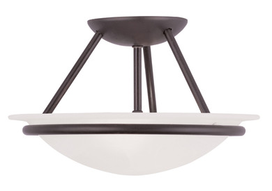 Semi-Flush Mts. Bowl Style by Livex Lighting ( 107 | 4823-07 Newburgh ) 