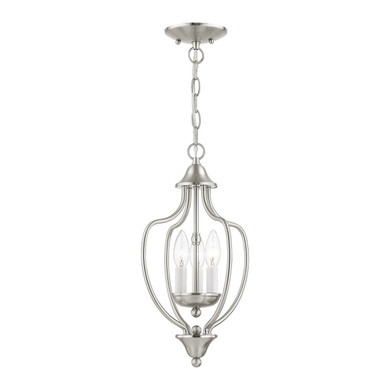 Foyer/Hall Lanterns Open Frame by Livex Lighting ( 107 | 4170-91 Home Basics ) 