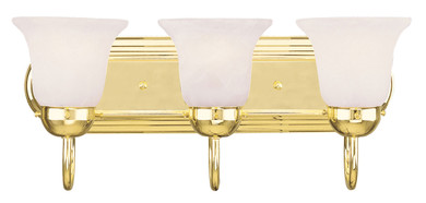 Bathroom Fixtures Three Lights by Livex Lighting ( 107 | 1073-02 Rivera ) 