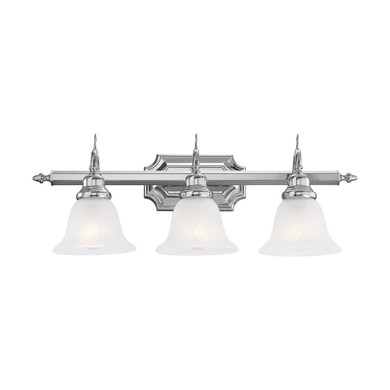 Bathroom Fixtures Three Lights by Livex Lighting ( 107 | 1283-05 French Regency ) 