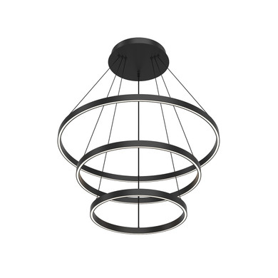 Pendants Ring/Halo by Kuzco Lighting ( 347 | CH87332-BK Cerchio ) 