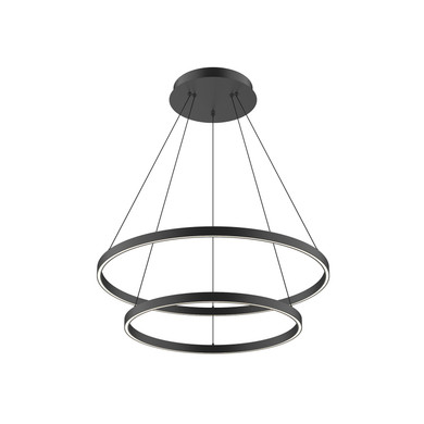 Mid. Chandeliers Ring/Halo by Kuzco Lighting ( 347 | CH87832-BK-UNV-010 Cerchio ) 
