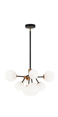 Mid. Chandeliers Starburst by Matteo Lighting ( 423 | C83008AGOP Novu ) 