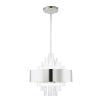 Pendants Drum Shade by Livex Lighting ( 107 | 48874-35 Orenburg ) 