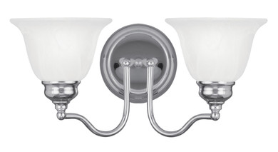 Bathroom Fixtures Two Lights by Livex Lighting ( 107 | 1352-05 Essex ) 
