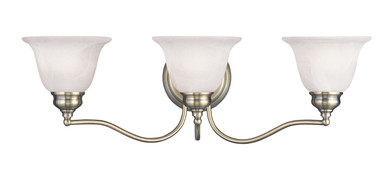 Bathroom Fixtures Three Lights by Livex Lighting ( 107 | 1353-01 Essex ) 