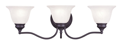 Bathroom Fixtures Three Lights by Livex Lighting ( 107 | 1353-07 Essex ) 