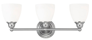 Bathroom Fixtures Three Lights by Livex Lighting ( 107 | 13663-91 Somerville ) 