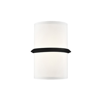 Sconces Single Glass by Kuzco Lighting ( 347 | WS63209-BK Pondi ) 