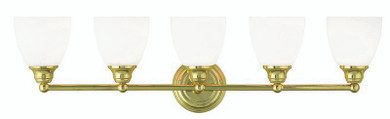 Bathroom Fixtures Five+Lights by Livex Lighting ( 107 | 13665-02 Somerville ) 