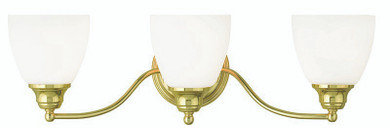 Bathroom Fixtures Three Lights by Livex Lighting ( 107 | 13673-02 Somerville ) 