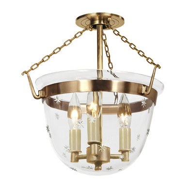 Semi-Flush Mts. Bowl Style by JVI Designs ( 261 | 1154-10 McLean ) 