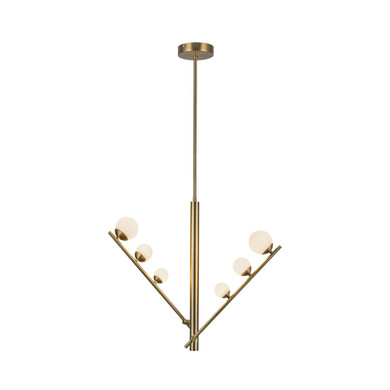 Linear/Island 4 Light + by Kuzco Lighting ( 347 | PD55520-BG/OP Juniper ) 