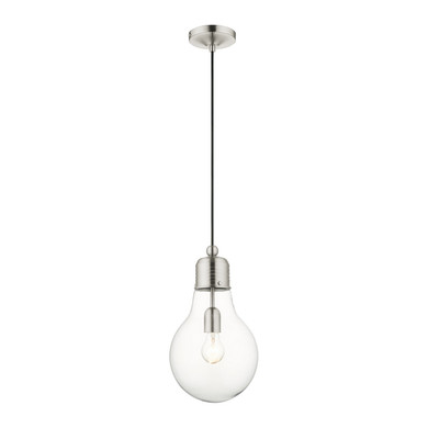 Mini Pendants Cable by Livex Lighting ( 107 | 49092-91 Hand Blown Art Glass Mini Pendants ) 