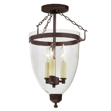 Semi-Flush Mts. Bowl Style by JVI Designs ( 261 | 1162-08 Danbury ) 