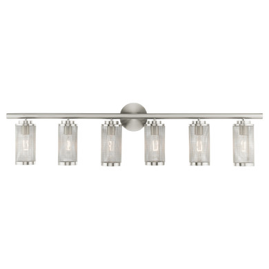 Bathroom Fixtures Five+Lights by Livex Lighting ( 107 | 14126-91 Industro ) 