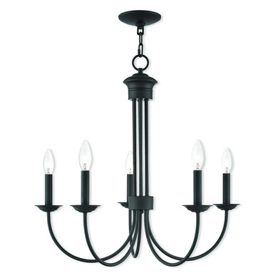 Mid. Chandeliers Candle by Livex Lighting ( 107 | 42685-07 Estate ) 