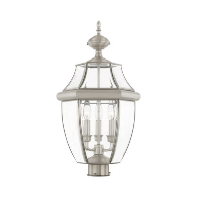 Exterior Post/Pier Head by Livex Lighting ( 107 | 2354-91 Monterey ) 