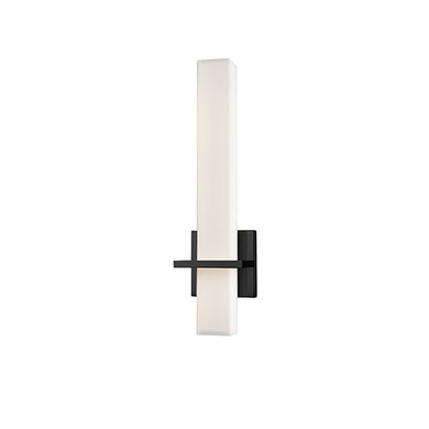 Sconces Single Glass by Kuzco Lighting ( 347 | WS84218-BK Nepal ) 