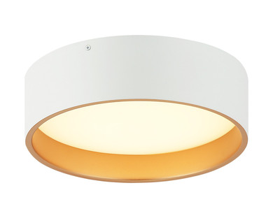 Flush Mounts Drum Shade by Matteo Lighting ( 423 | M10112MW Novalee ) 