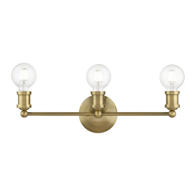 Bathroom Fixtures Three Lights by Livex Lighting ( 107 | 14423-01 Lansdale ) 