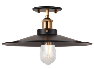 Semi-Flush Mts. Exposed Lamps by Matteo Lighting ( 423 | X46113AGBK Bulstrode'S Workshop ) 