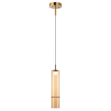 Mini Pendants Glass Down by Matteo Lighting ( 423 | C30601AGAM Bambu ) 