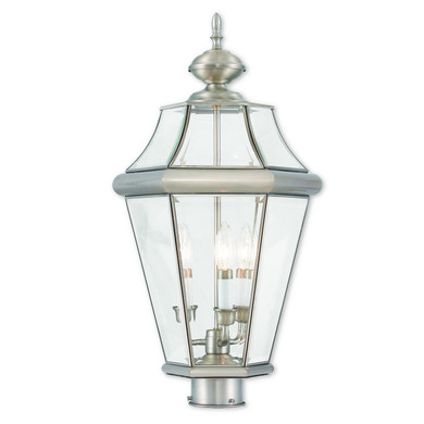 Exterior Post/Pier Head by Livex Lighting ( 107 | 2364-91 Georgetown ) 