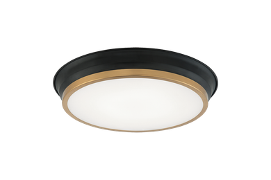 Flush Mounts Bowl Style by Matteo Lighting ( 423 | M11202BKAG Jaxx ) 