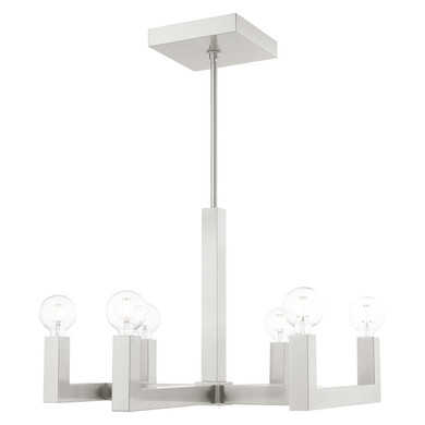 Mid. Chandeliers Candle by Livex Lighting ( 107 | 49216-91 Solna ) 