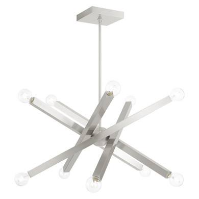 Mid. Chandeliers Starburst by Livex Lighting ( 107 | 49227-91 Solna ) 