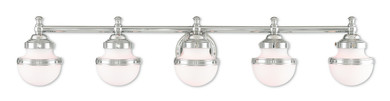 Bathroom Fixtures Five+Lights by Livex Lighting ( 107 | 5715-05 Oldwick ) 