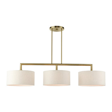 Linear/Island 3 Light Bar by Livex Lighting ( 107 | 49293-01 Monroe ) 