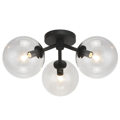 Flush Mounts Multi-Port/Cluster by Matteo Lighting ( 423 | X81703BKCL Novo ) 